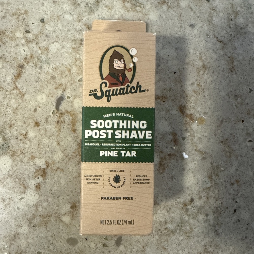 Mens Dr. Squatch Soothing Post Shave Pine Tar‎